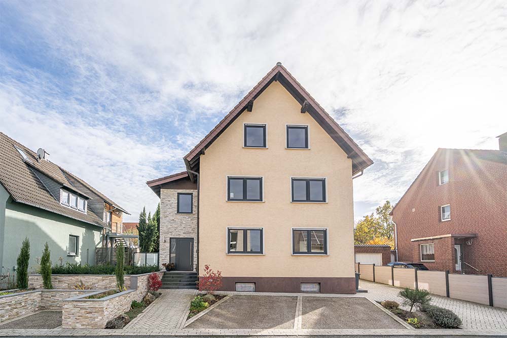 Traumhaus in der Südstadt in Paderborn, Hedwigstraße mit Schwimmteich